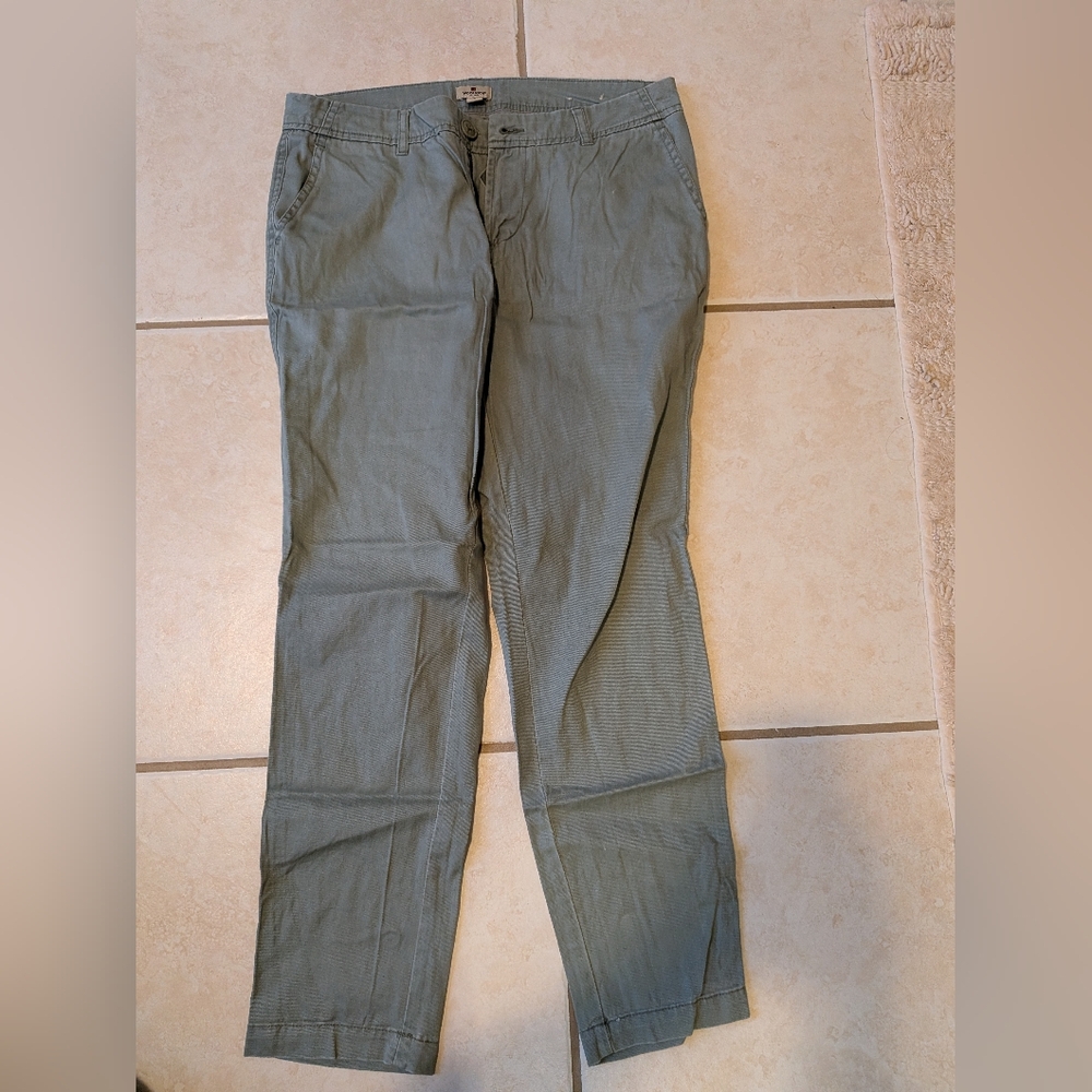 Woolrich Olive Crop Pants